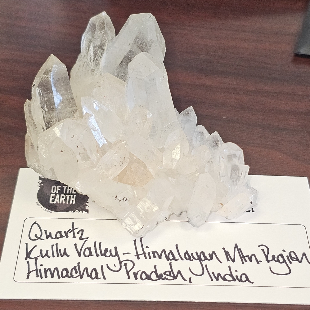 Himalayan quartz cluster